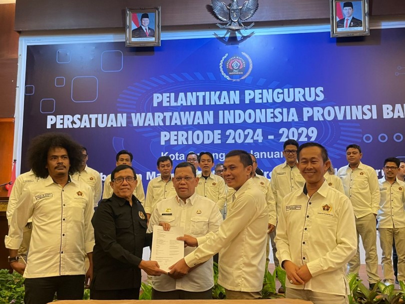 Ketua Umum PWI Pusat Hendry Ch Bangun