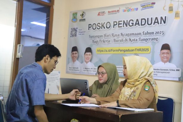 Posko Pengaduan THR Kota Tangerang