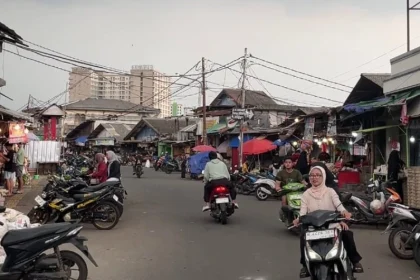 Pasar Ciputat Macet